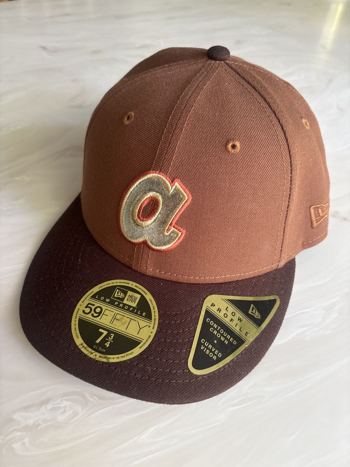 New Era Atlanta Braves New Era Fitted 7 3/4 Size ONE SIZE - 1 Thumbnail