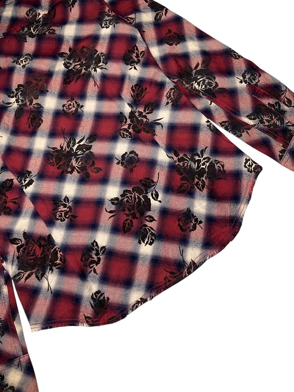 If Six Was Nine 2000's Tornado Mart Unfinished Floral Shirts Size US S / EU 44-46 / 1 - 12 Thumbnail