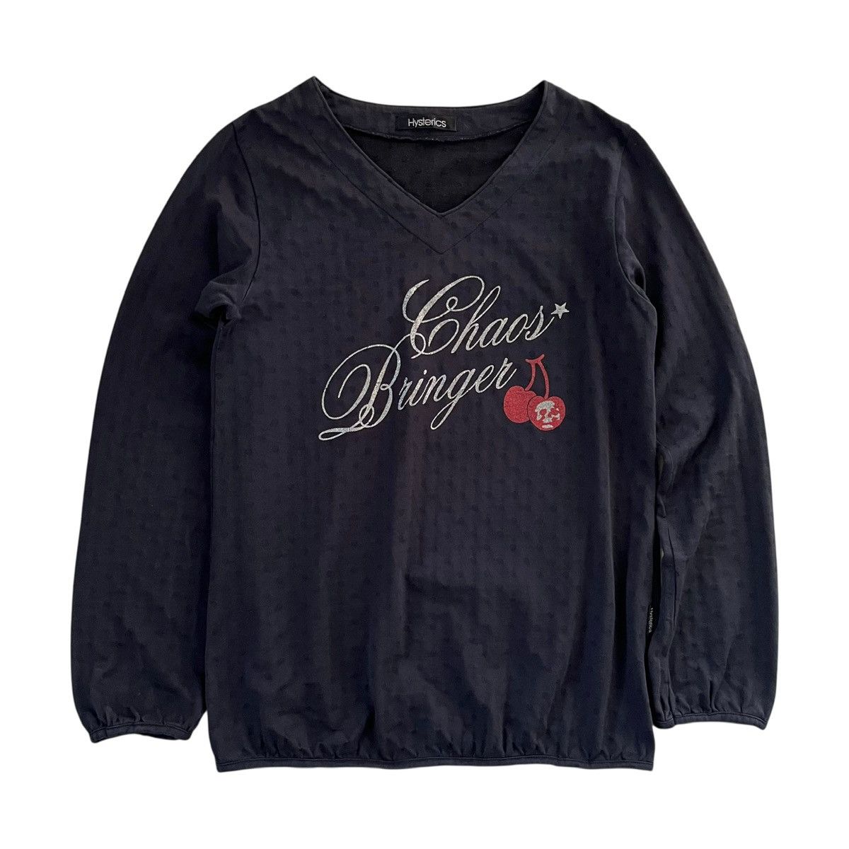 Hysteric Glamour Chaos Bringer Skull Cherry Longsleeve Size US S / EU 44-46 / 1 - 1 Thumbnail