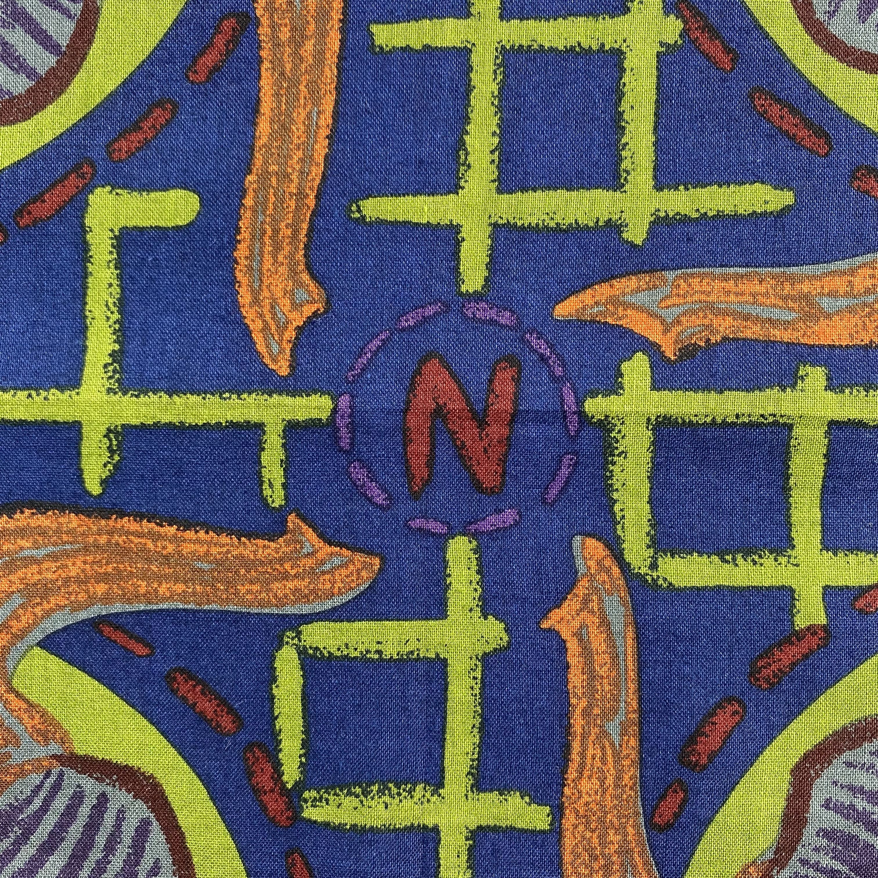 Japanese Brand × Vintage Nicole Club Handkerchief / Neckerchief / Bandana-P1712 Size ONE SIZE - 4 Thumbnail