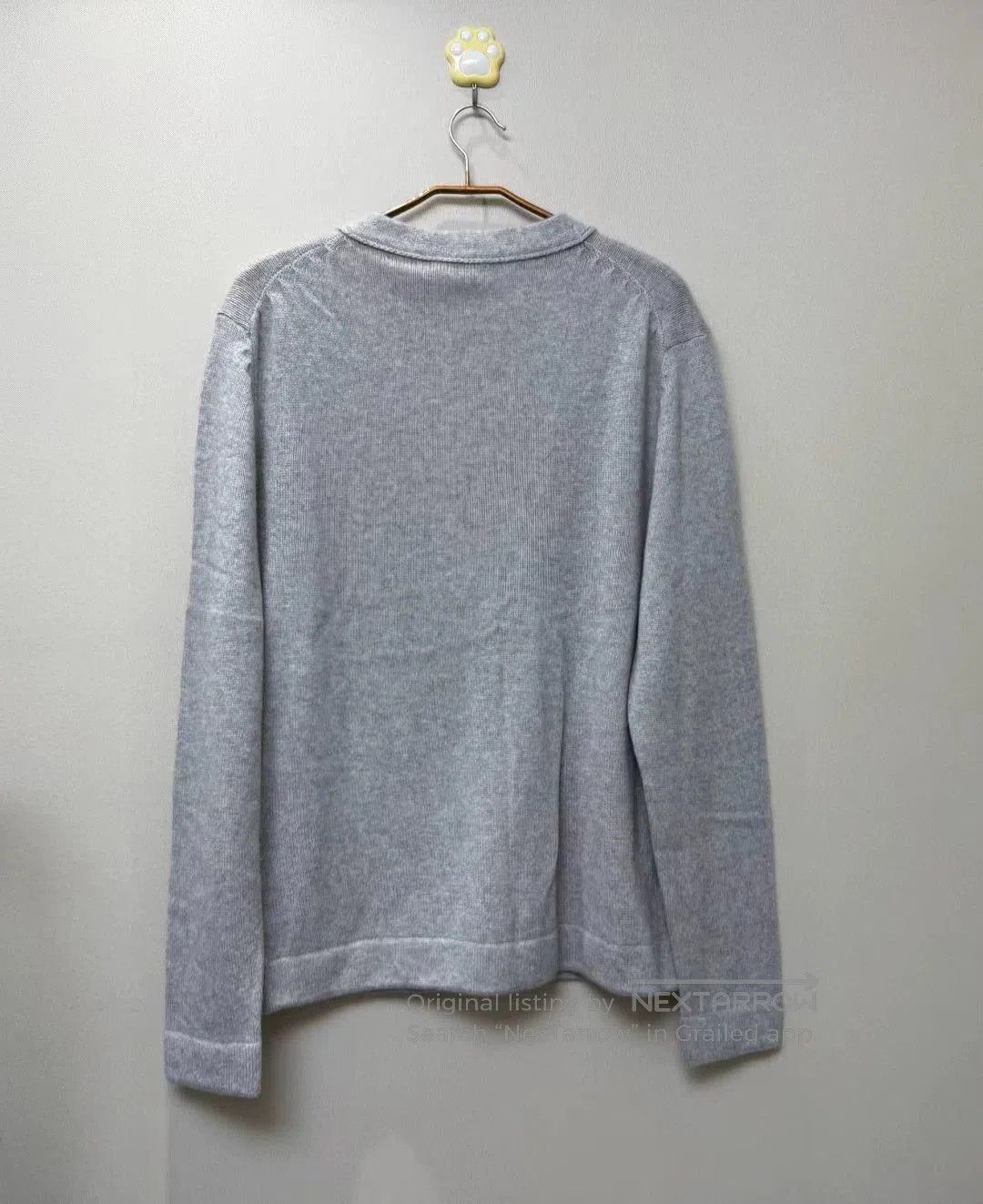 Dior gray embroidered cardigan from dior. Size US XL / EU 56 / 4 - 4 Thumbnail