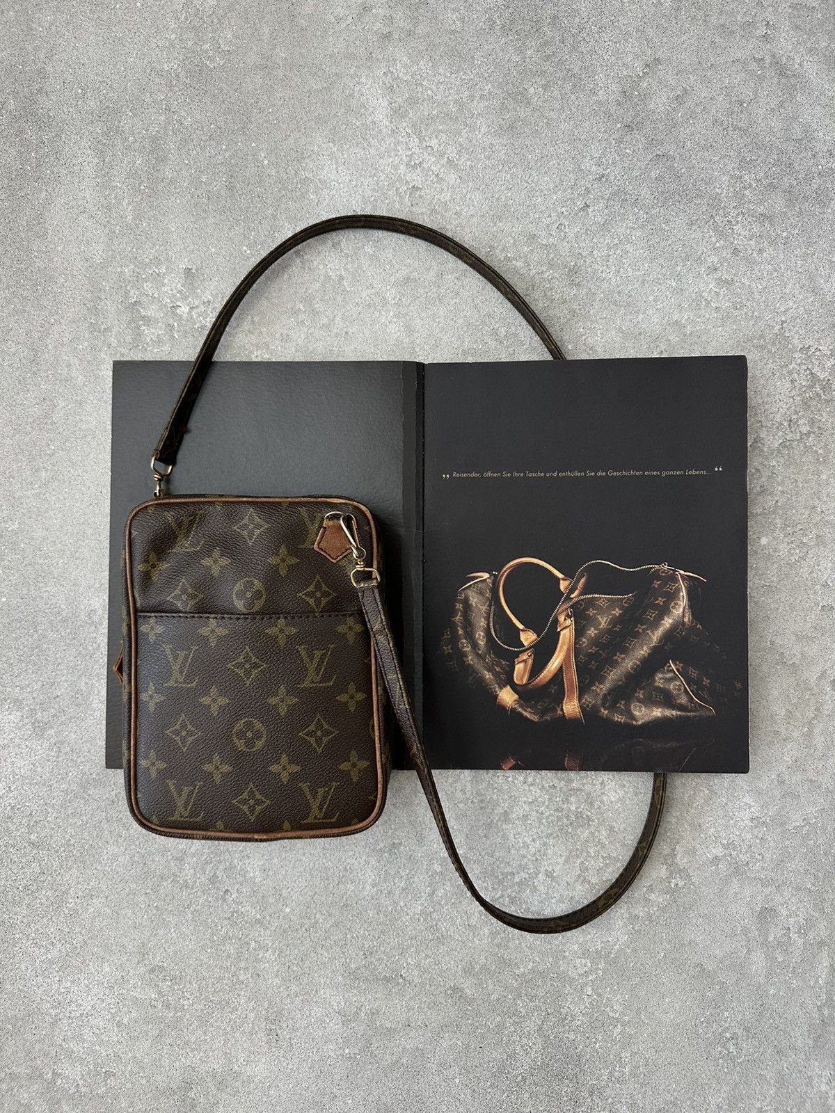 Louis Vuitton Vintage Messenger Bag 70S in Brown, Men's