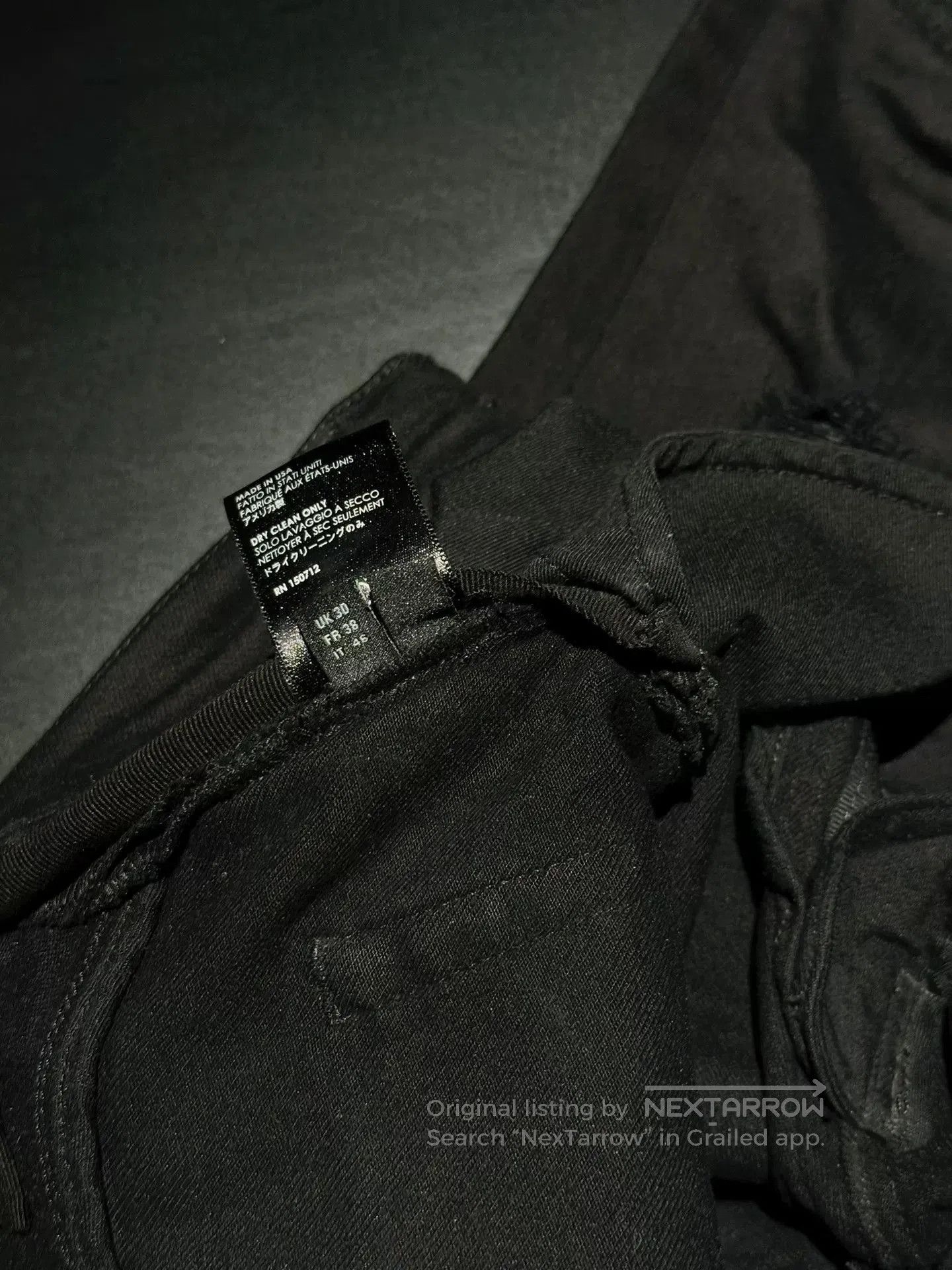 Amiri MX1 Stripe Patch Distressed Skinny Jeans. Size US 30 / EU 46 - 5 Thumbnail