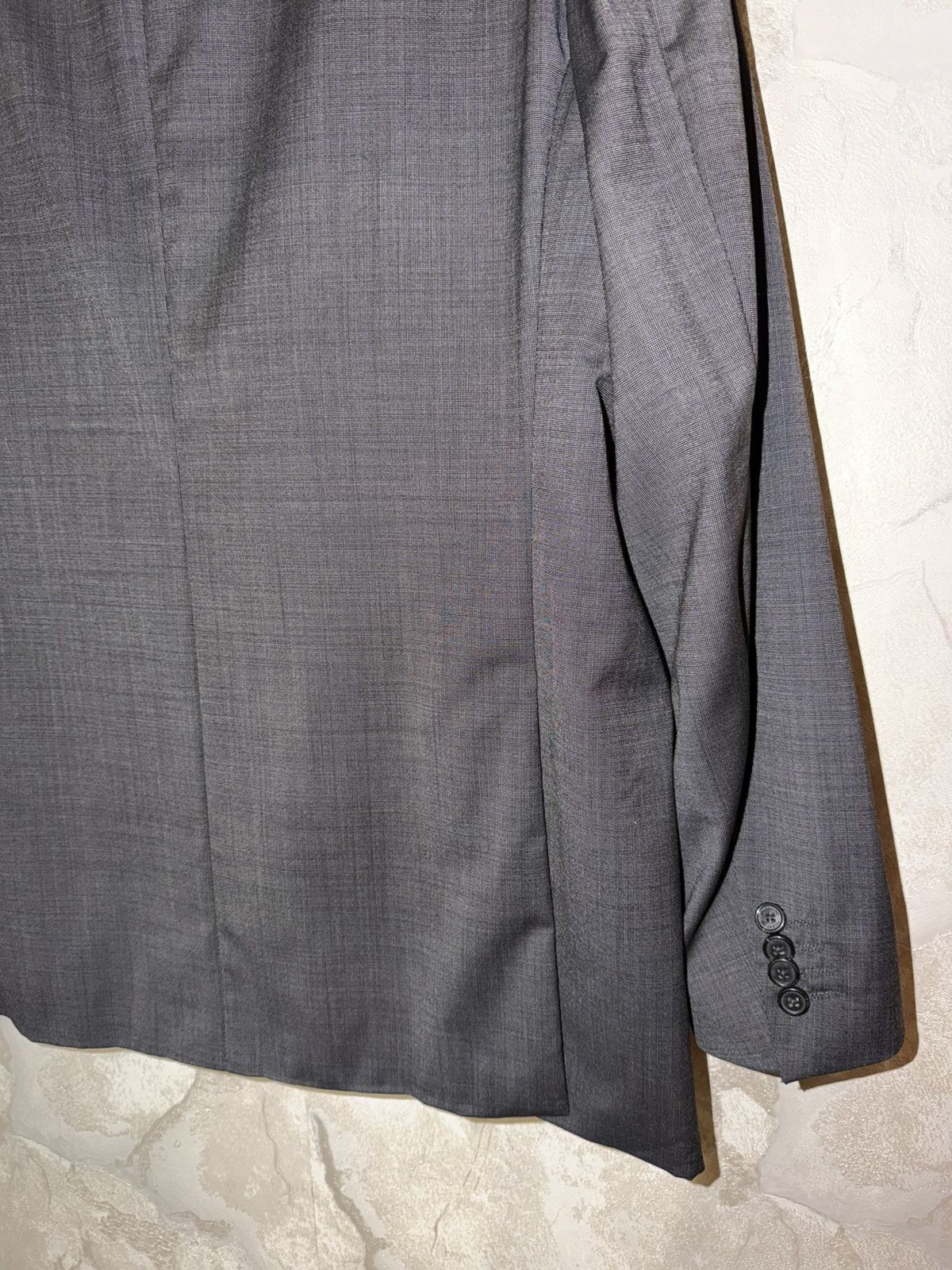 Valentino Valentino ROMA Suit Pants Jacket Grey Luxury Size USA 46 Size 46L - 17 Thumbnail