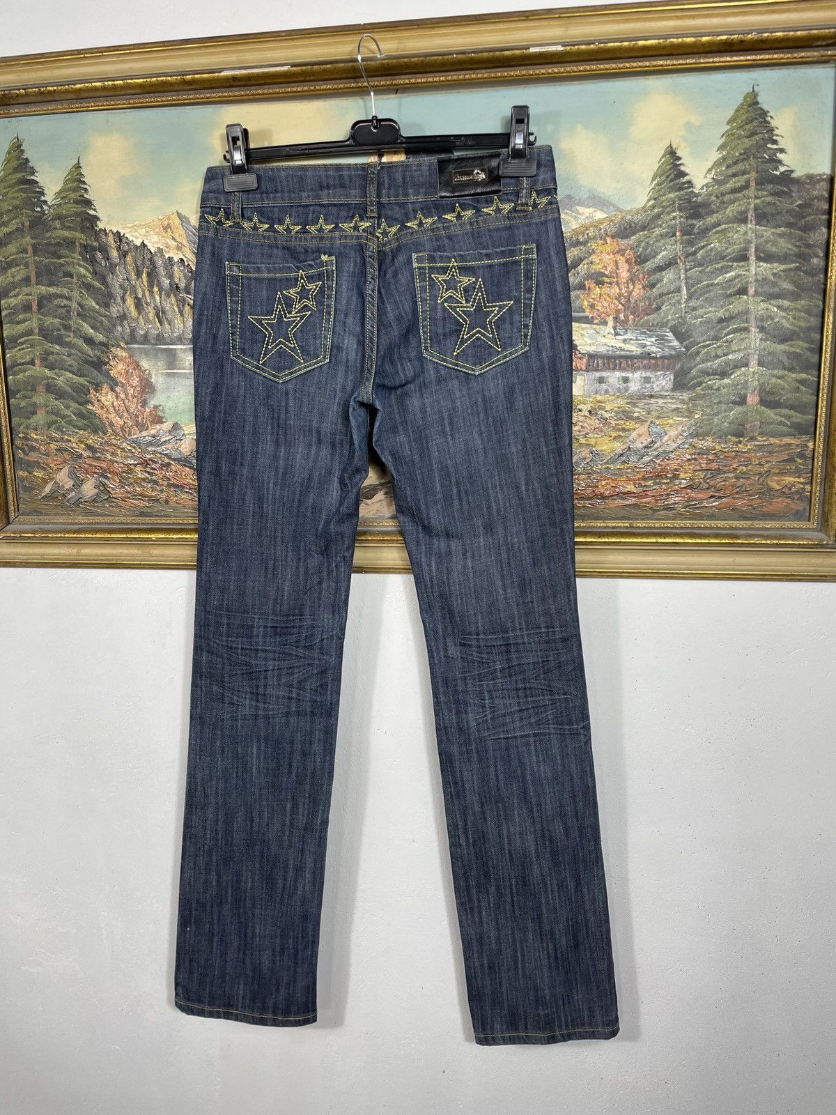 If Six Was Nine × Japanese Brand × Le Grande Bleu (L.G.B.) Avant Garde Boot Cut Denim Jenas Vintage Y2k Flare Trousers Size 30" / US 8 / IT 44 - 7 Thumbnail