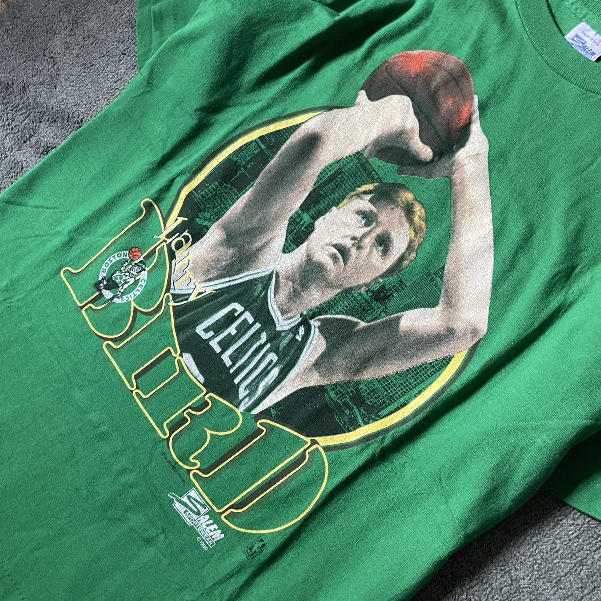 Salem Sportswear Vintage Larry Bird Night Boston Celtics NBA Salem Sportswear Size US L / EU 52-54 / 3 - 2 Thumbnail