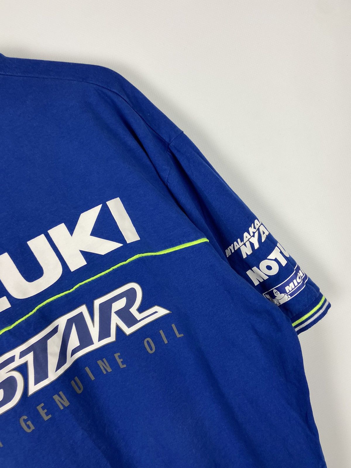 Vintage Team Suzuki Ecstar Official Merchandise Men’s Blue T-Shirt Size US XXL / EU 58 / 5 - 12 Thumbnail