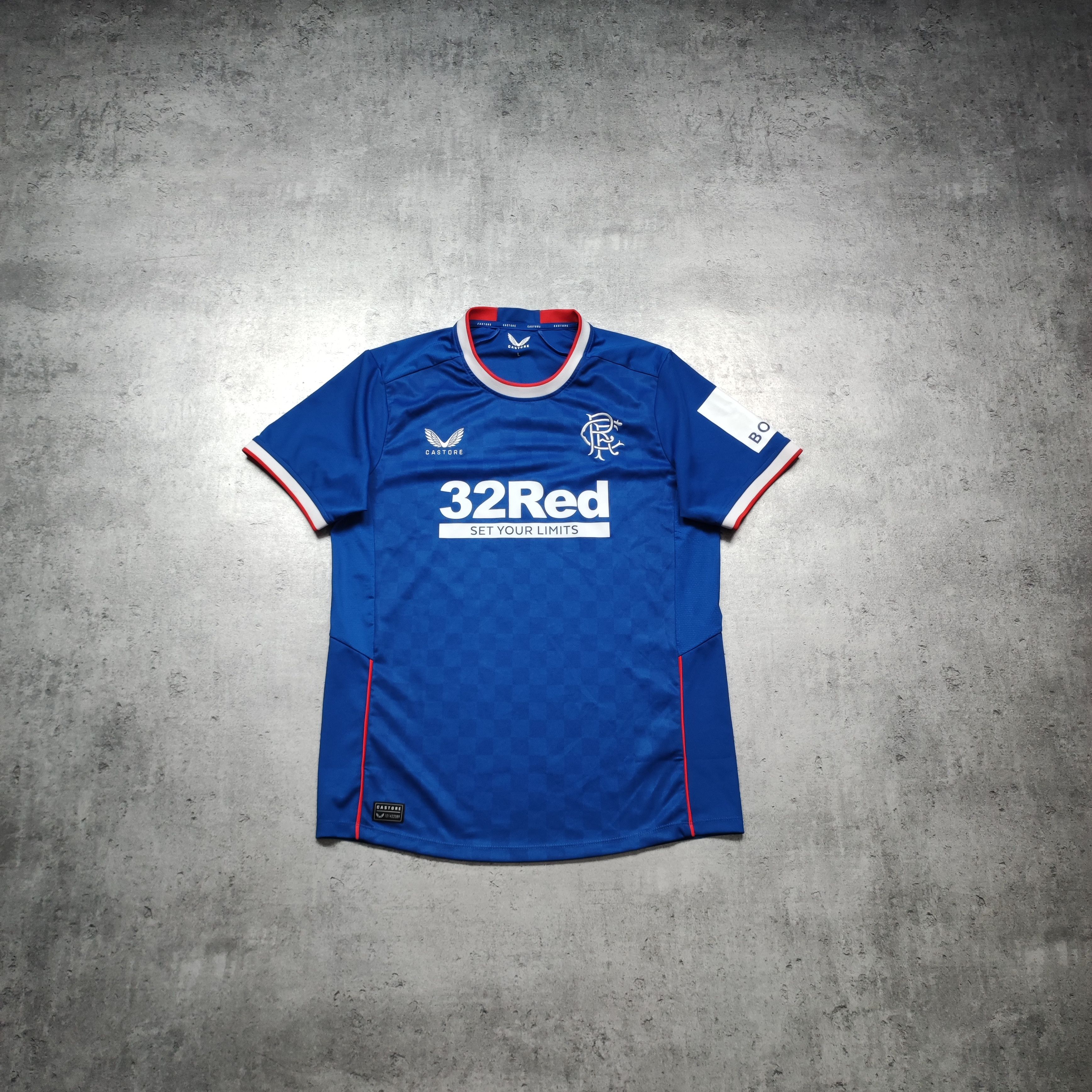 Vintage Glasgow Rangers Football 2023 Castore Home Jersey Size US L / EU 52-54 / 3 - 1 Thumbnail