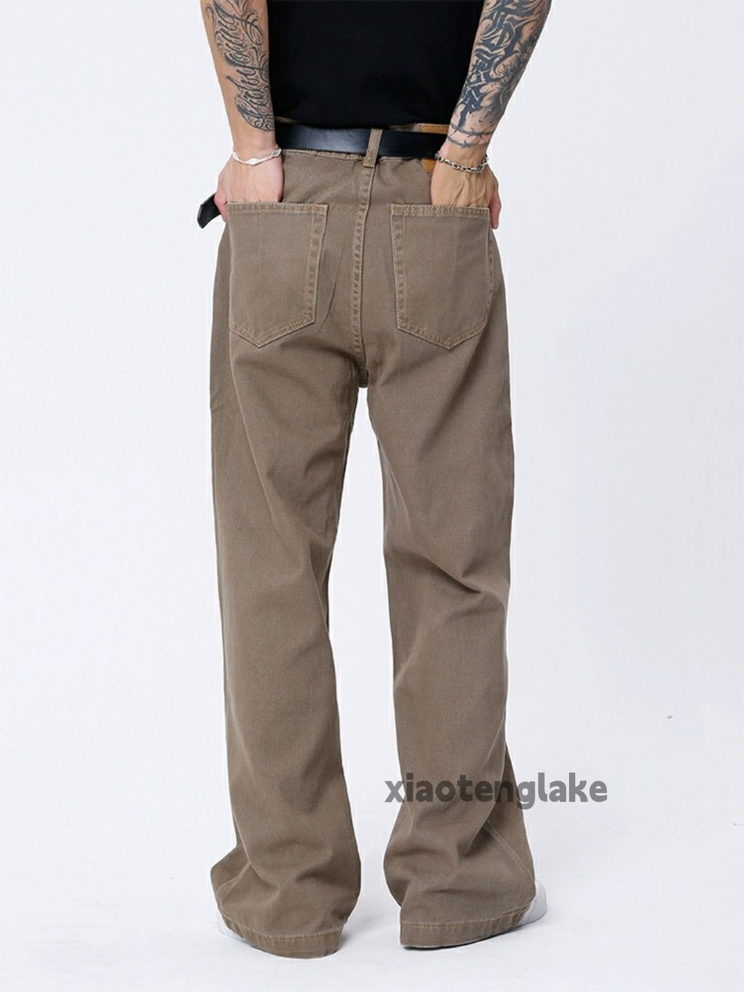 Designer × Jean × Vintage washed faded cleanfit yuppie y2k flared pants Size US 30 / EU 46 - 1 Thumbnail