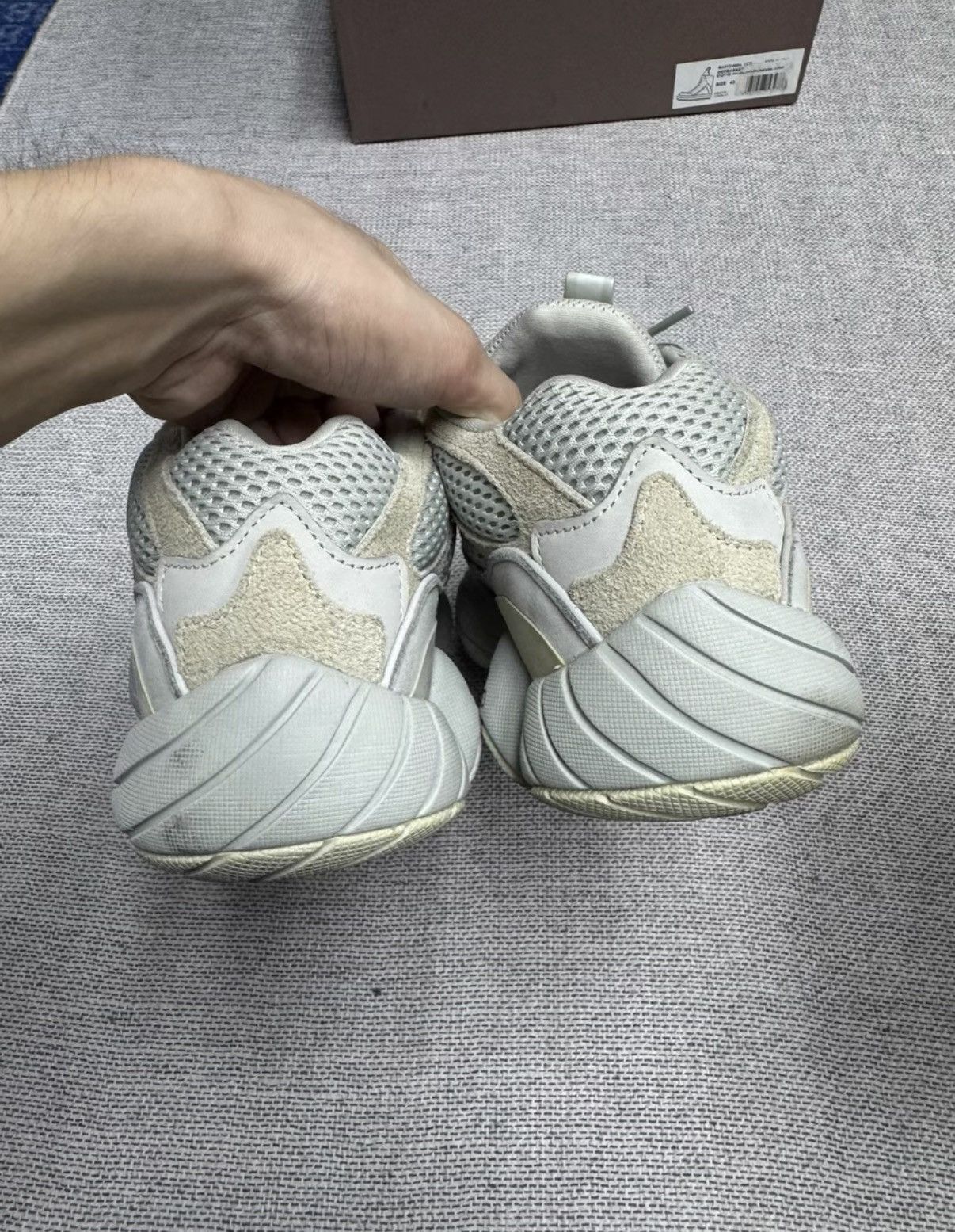 Adidas Adidas Yeezy 500 Salt EE7287 K37 Size US 9.5 / EU 42-43 - 3 Thumbnail