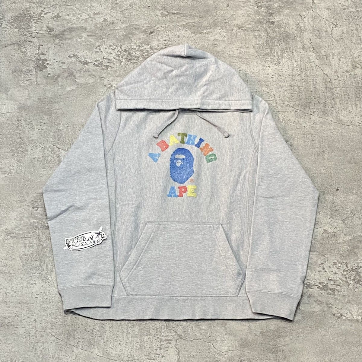 Bape Bape Multi Color College Logo Hoodie Size XS / US 0-2 / IT 36-38 - 1 Thumbnail