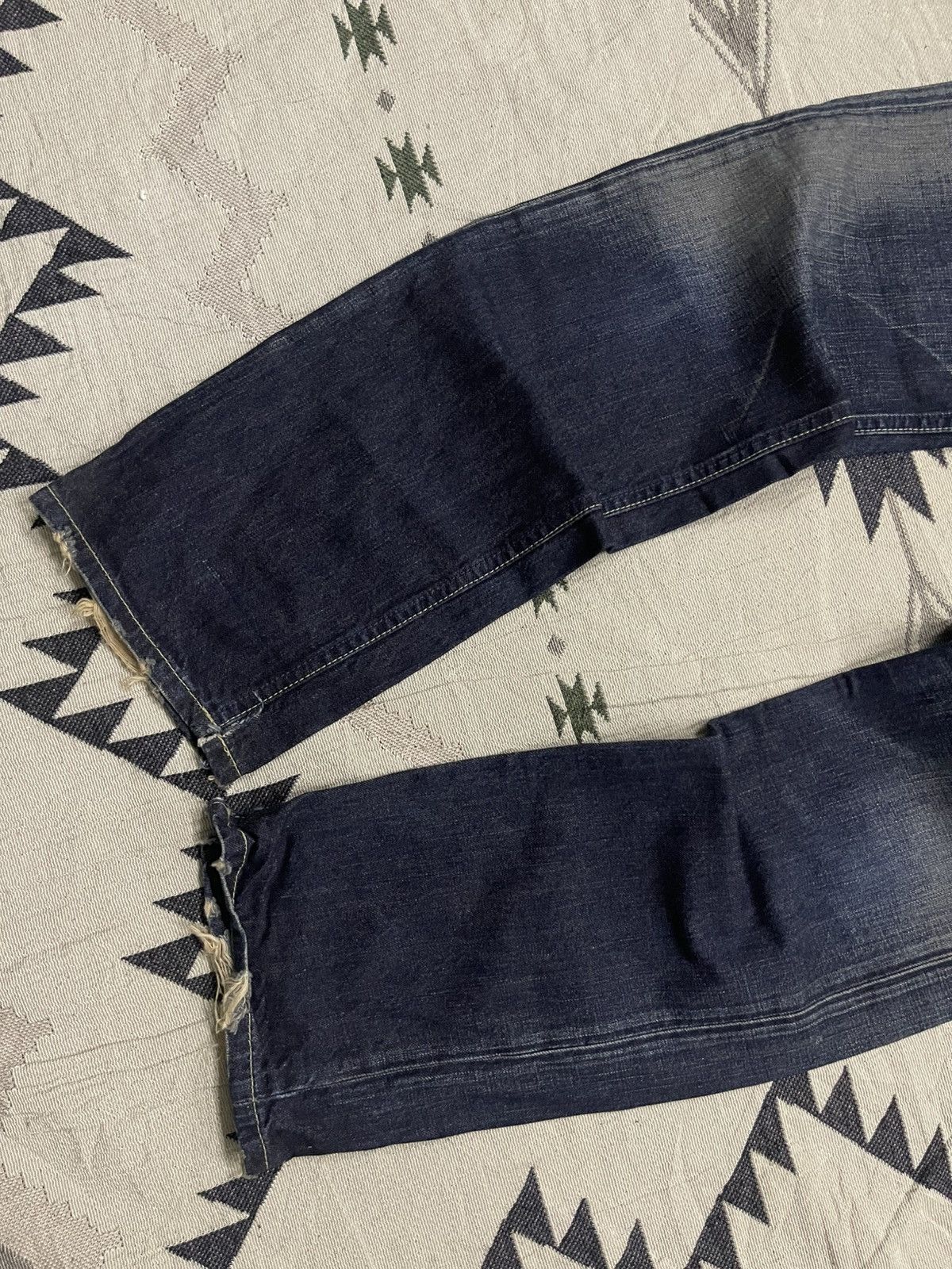 Levi's VINTAGE LEVIS REDLOOP J22 STRAIGHT CUT JEANS MADE IN JAPAN Size US 29 - 3 Thumbnail