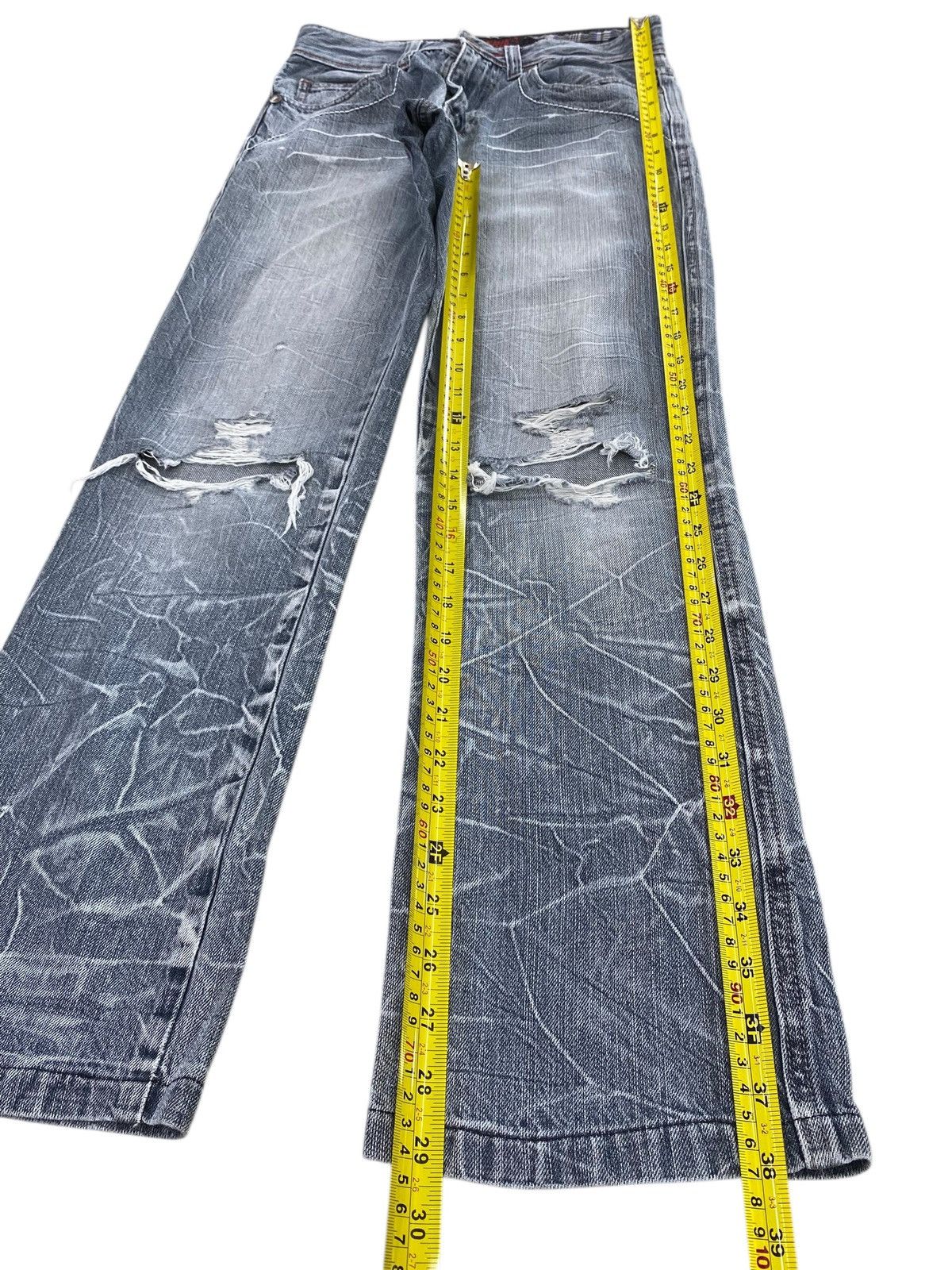 Other Jack Serika Brand Thunder Wash Style Distressed Jeans Size US 28 / EU 44 - 6 Thumbnail