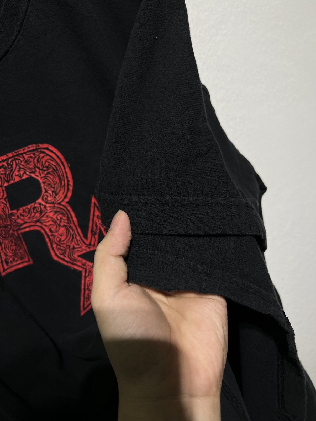 Rockstar Games × Vintage Vintage Rockstar Games Red Paisley Logo Shirt Size XL Size US XL / EU 56 / 4 - 4 Thumbnail