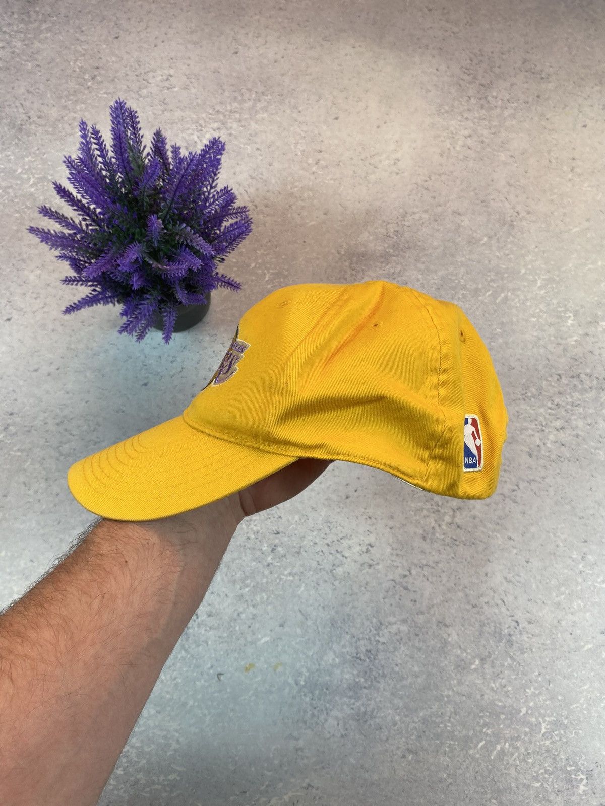 NBA NBA L.A Lakers Yellow Cap Size ONE SIZE - 3 Thumbnail