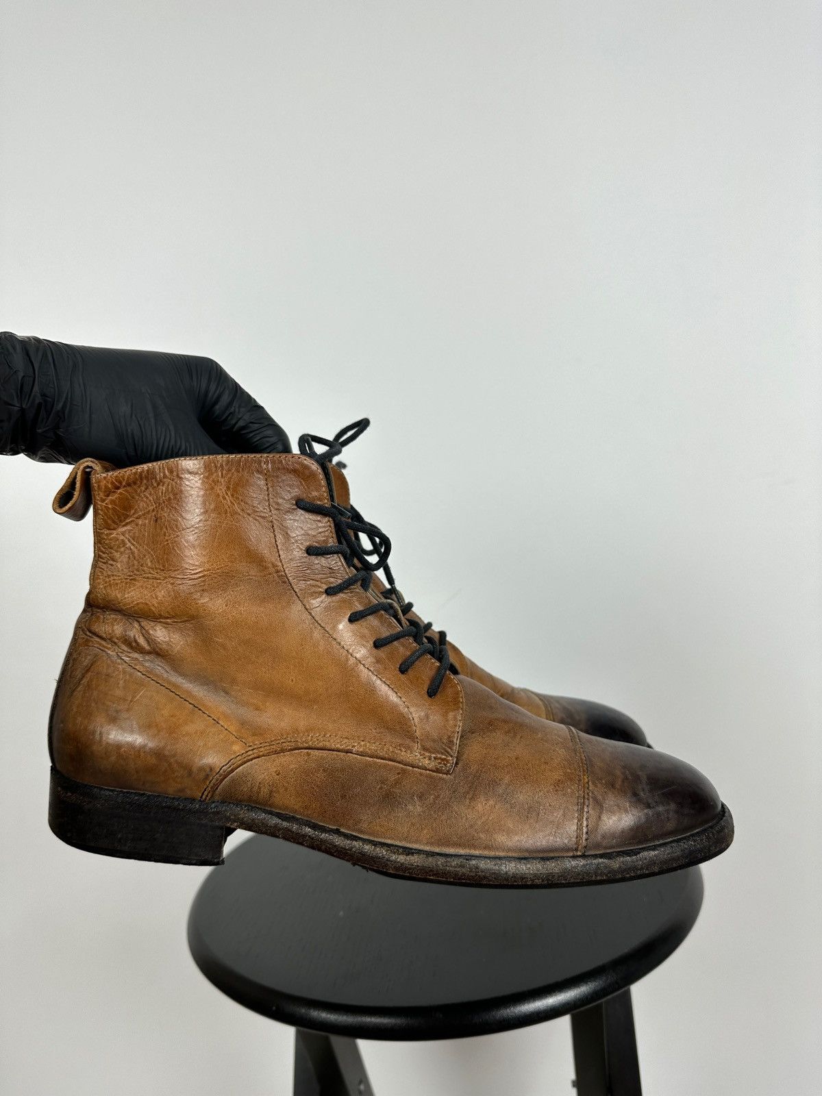 Vintage We Are The Original Hand Craft Leather Ankle Boots Size US 8 / EU 41 - 11 Thumbnail