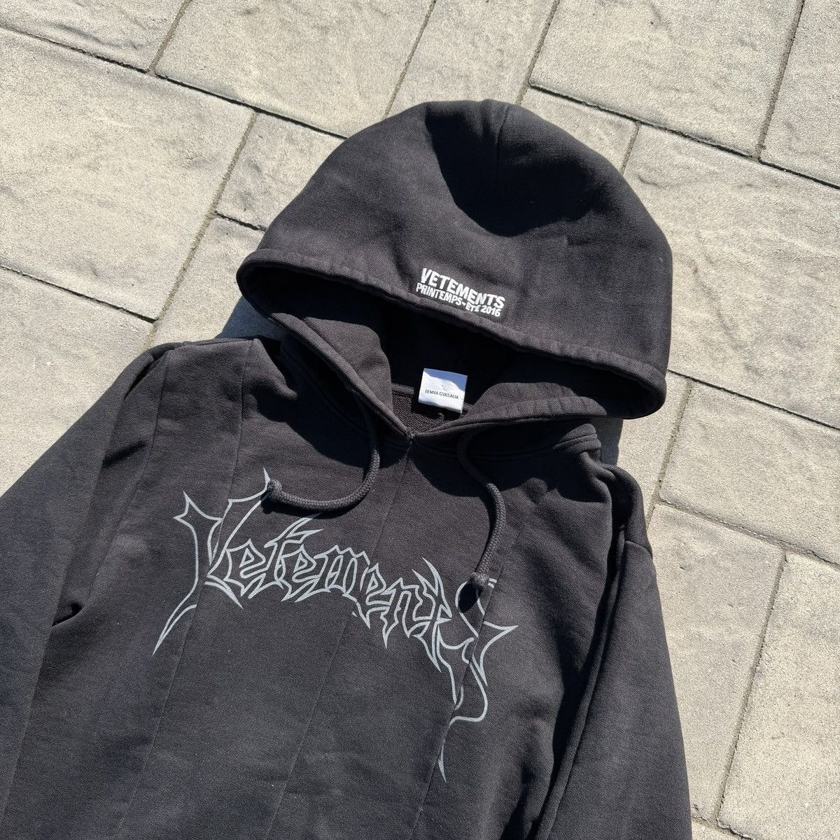 Vetements AW16 Vetements Reconstructed Metal Hoodie Size US L / EU 52-54 / 3 - 2 Thumbnail