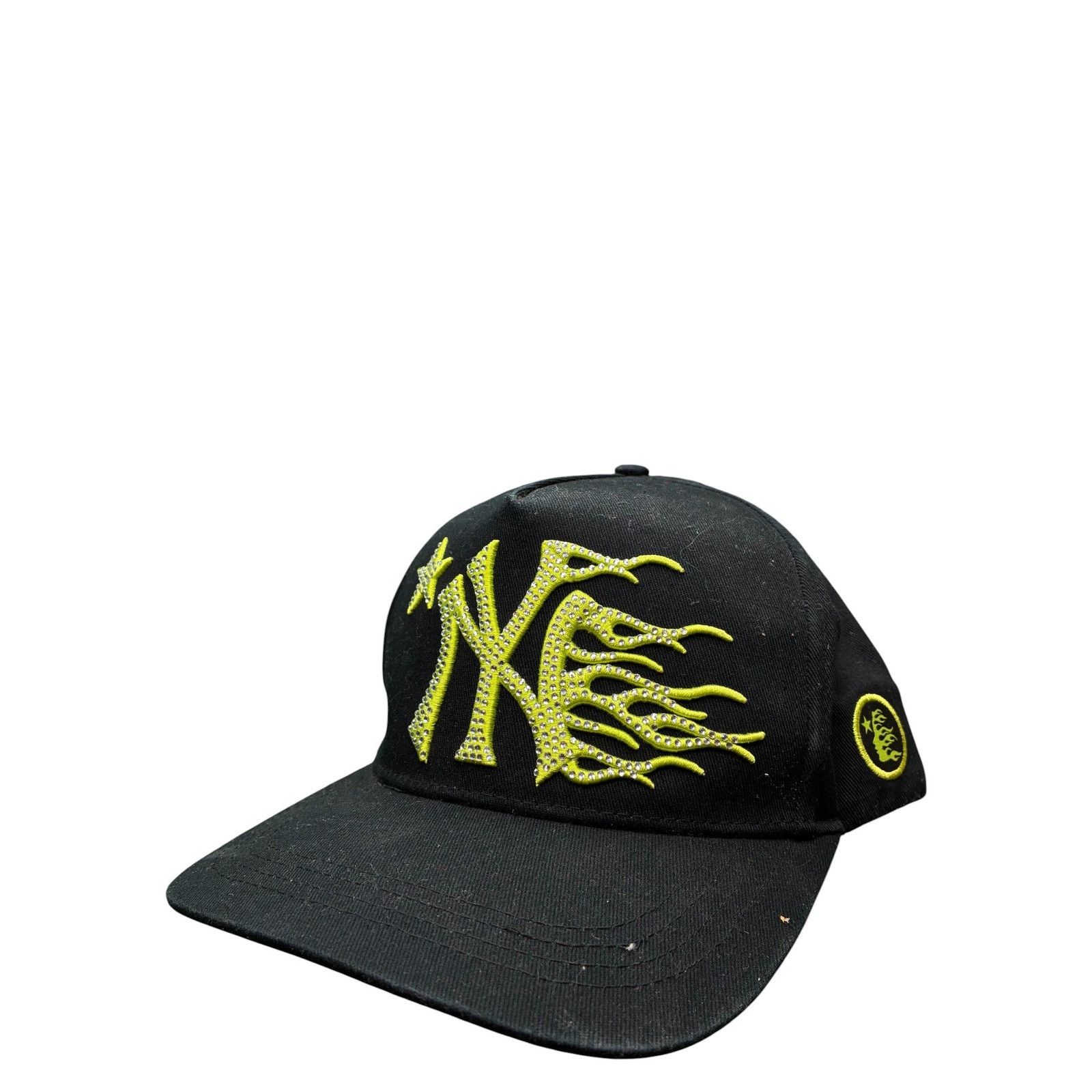 HELLSTAR Hellstar NY Flames Black Neon Snapback Size ONE SIZE - 1 Thumbnail