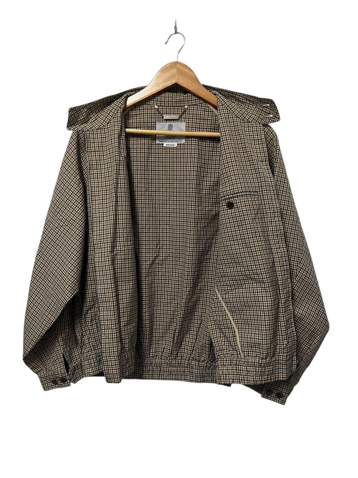 Aquascutum 🔥Vtg 90s Aquscutum Club Check Jacket Size US M / EU 48-50 / 2 - 9 Thumbnail
