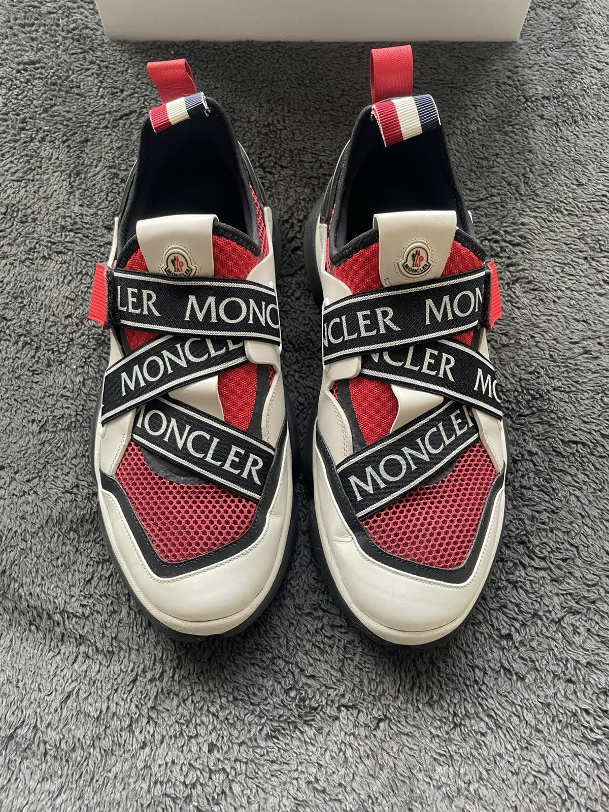 Moncler Baskets Moncler Bakary Scarpa Noir , Blanc 42 Size US 8.5 / EU 41-42 - 2 Thumbnail