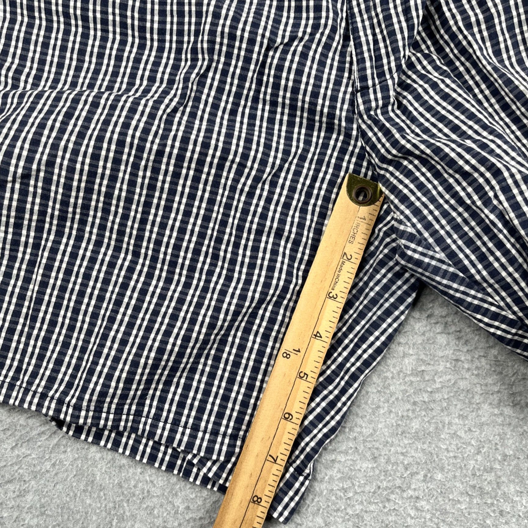 Polo Ralph Lauren Polo Ralph Lauren Golf Shorts Size 35 Navy White Plaid Pleated Casual Golfer Men Size US S / EU 44-46 / 1 - 6 Thumbnail