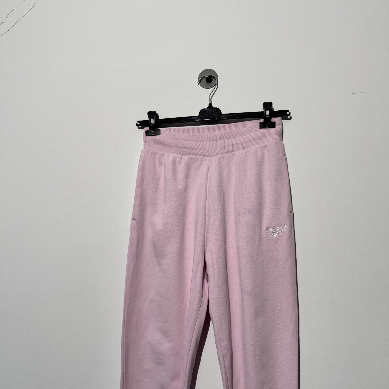 Reebok × Vintage Vintage 90s Reebok Women's Pink Cotton Sweatpants Size S Size 29" - 3 Thumbnail