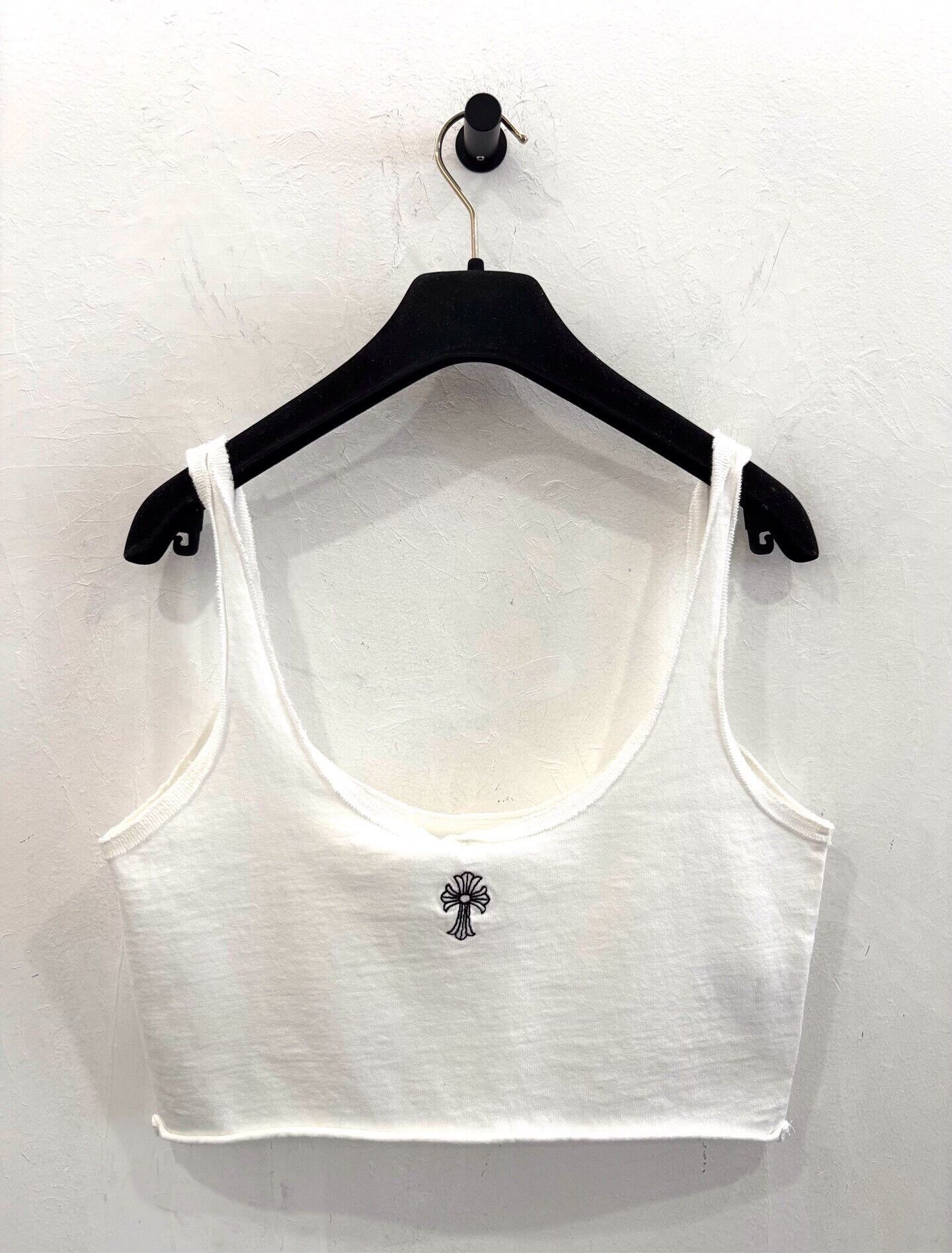 Chrome Hearts Chrome Hearts White Cross Embroidered Camisole Size M / US 6-8 / IT 42-44 - 1 Thumbnail