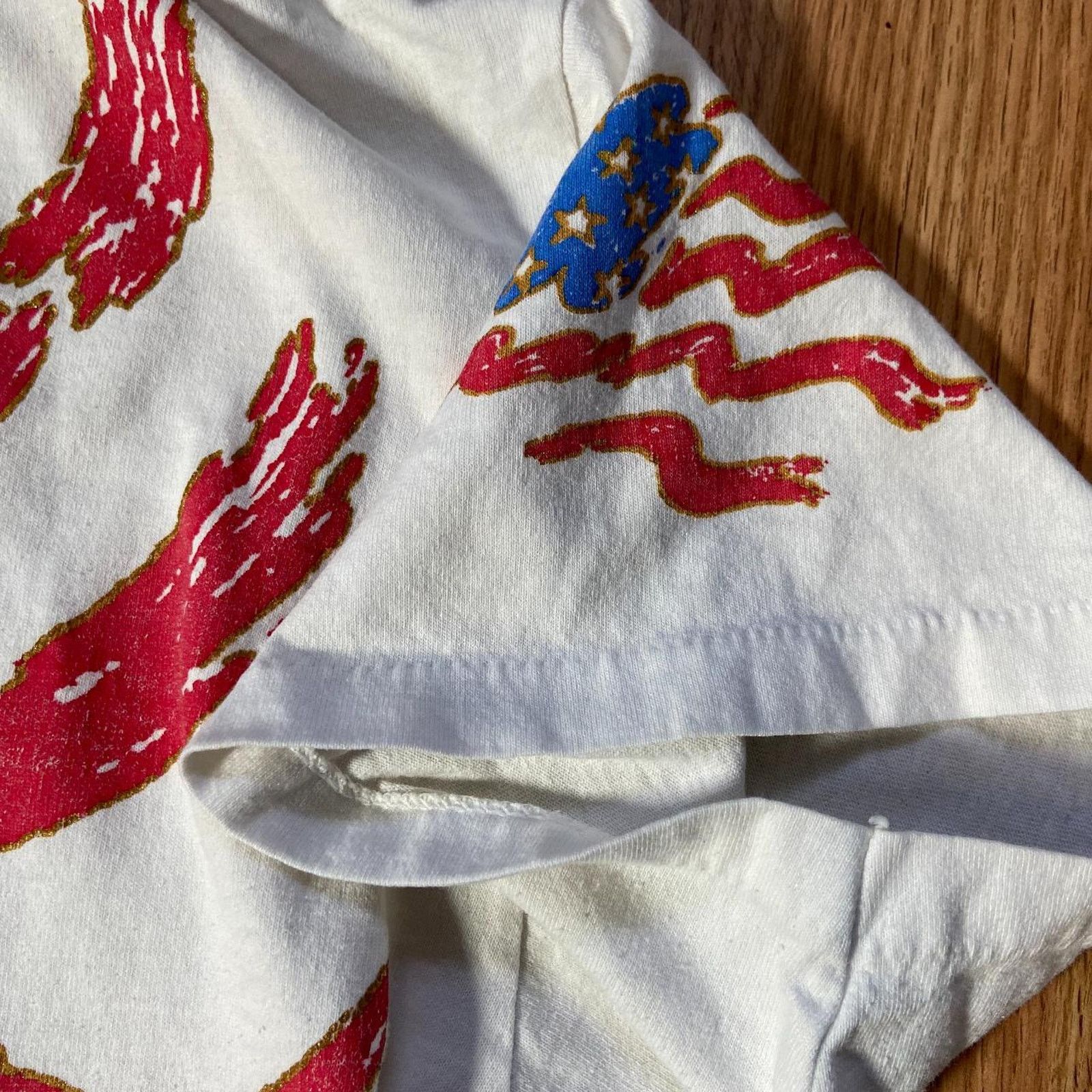 Other 90s american flag tee shirt Size US XL / EU 56 / 4 - 2 Thumbnail