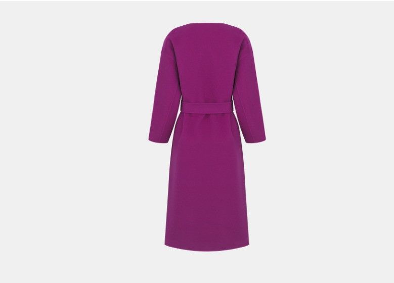 Dior o1w1db10325 340M07 Coat in Mulberry Size M / US 6-8 / IT 42-44 - 2 Thumbnail