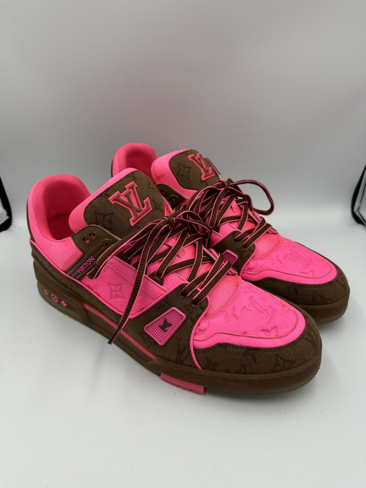 Louis Vuitton Louis Vuitton Low top Sneakers Size US 13 / EU 46 - 1 Thumbnail