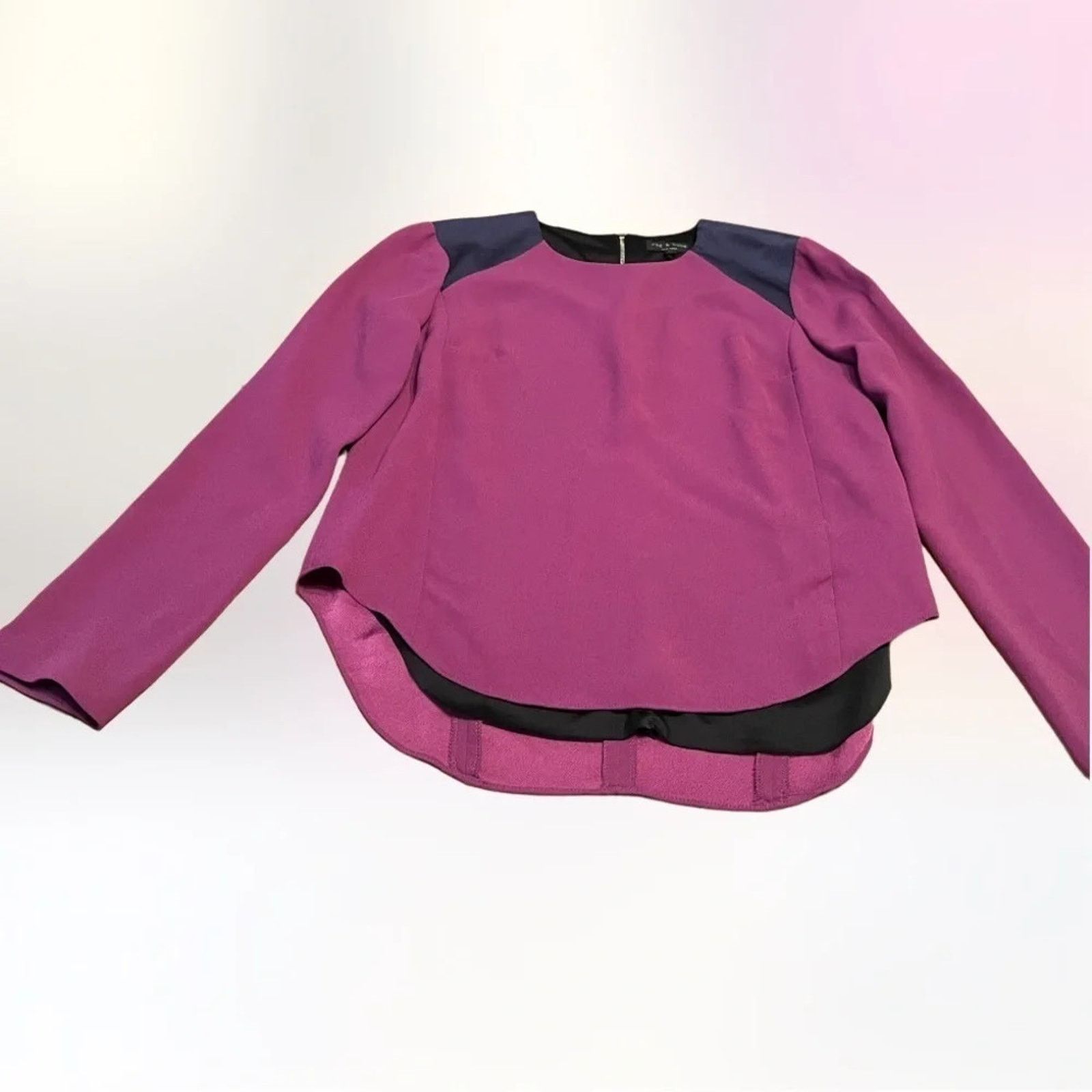 Rag & Bone Rag & Bone Clemence Contrast shoulder top, size XS Size XS / US 0-2 / IT 36-38 - 1 Thumbnail