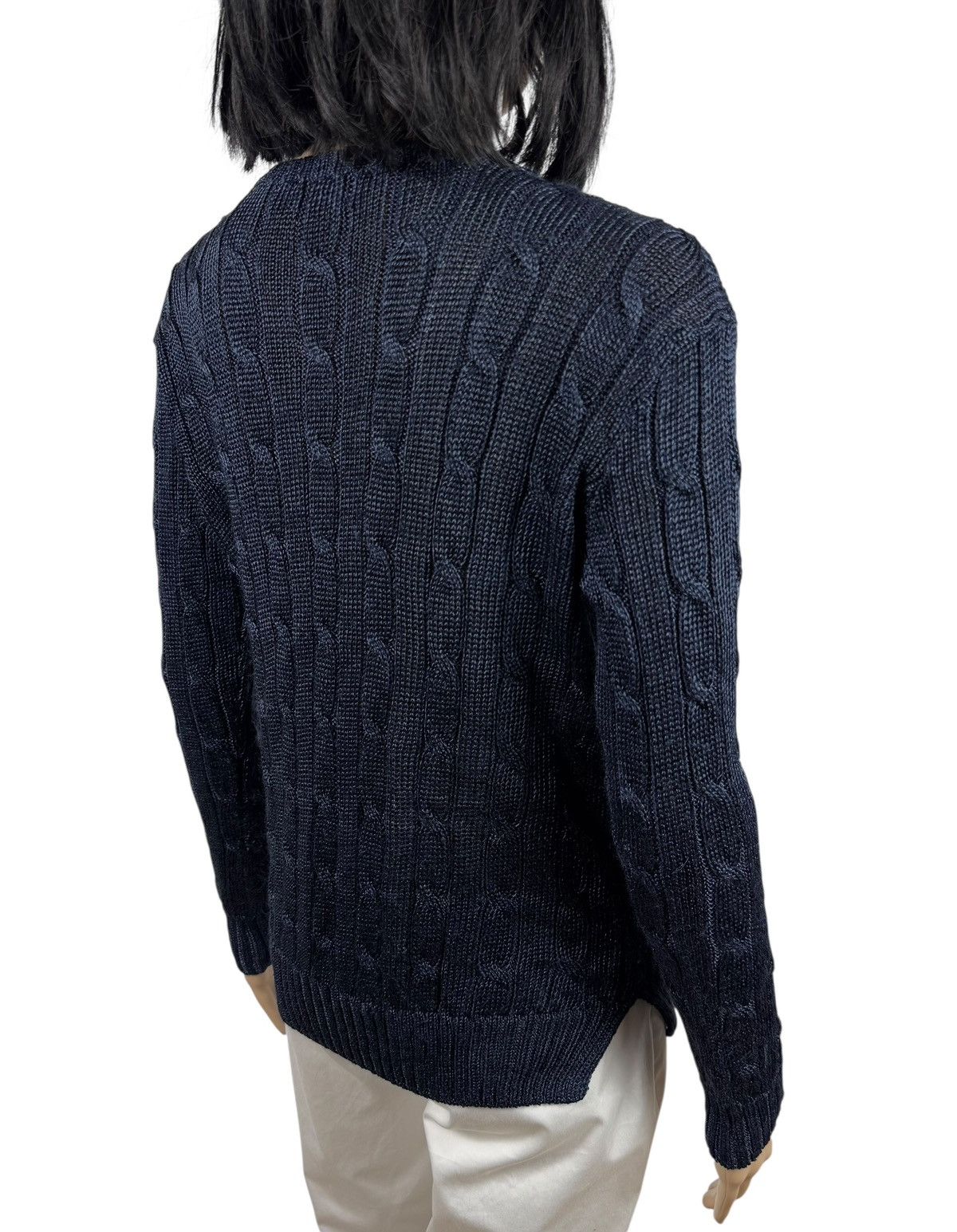 Polo Ralph Lauren Polo Ralph Lauren Knit Sweater Cable Lurex Cotton size XS Size XS / US 0-2 / IT 36-38 - 9 Thumbnail