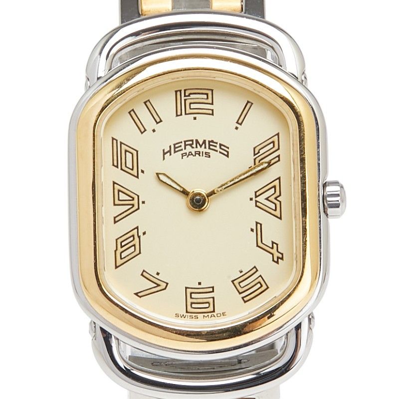Hermes Hermes Hermes Rally Stainless Steel Metal Quartz Size ONE SIZE - 1 Thumbnail