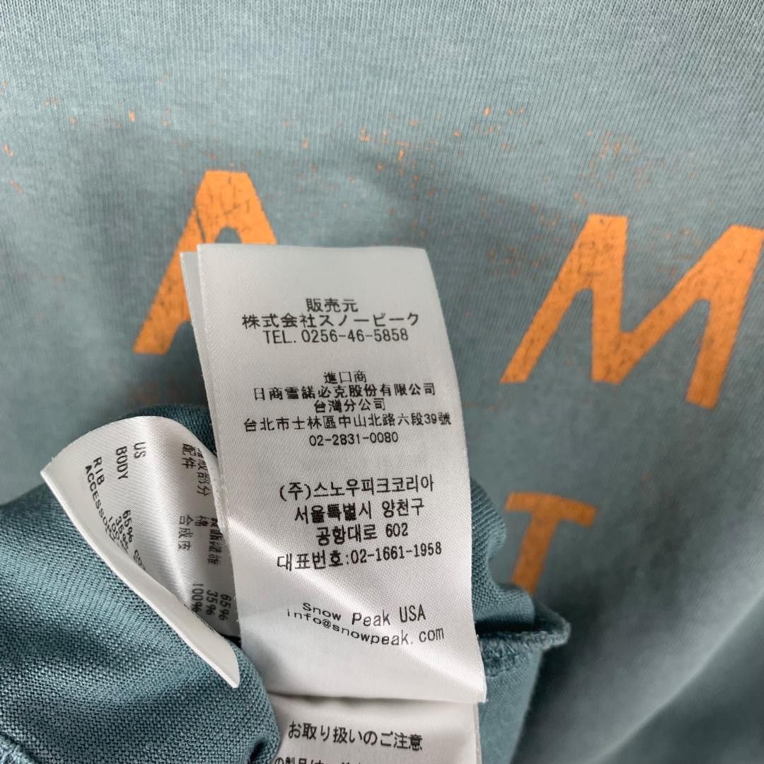 Snow Peak SNOW PEAK japanese camping apparel tee Size US XS / EU 42 / 0 - 18 Thumbnail