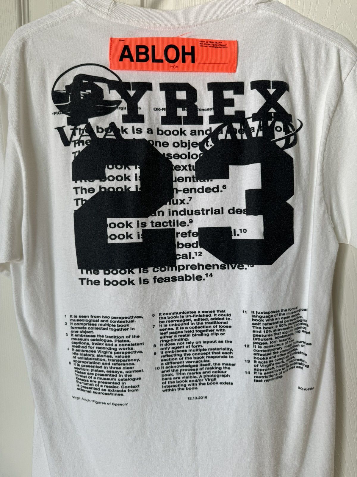 Off-White Off-White “Pyrex 23” 2019 MCA Pop Up Size US M / EU 48-50 / 2 - 2 Thumbnail