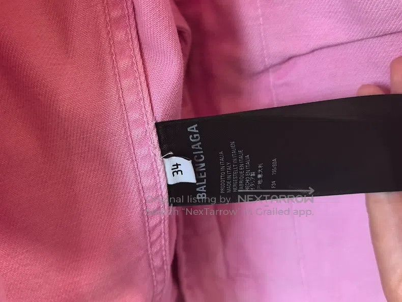 Balenciaga Balenciaga denim jacket Size XXS / US 00 / IT 34 - 3 Thumbnail