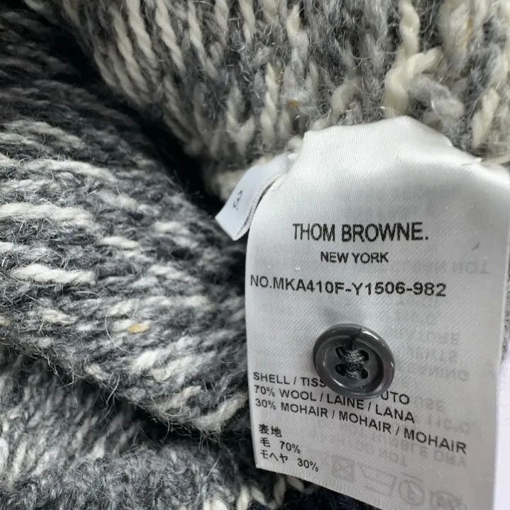 Thom Browne Thom Browne Plaid Knit Sweater for Men -2507 Size US M / EU 48-50 / 2 - 2 Thumbnail
