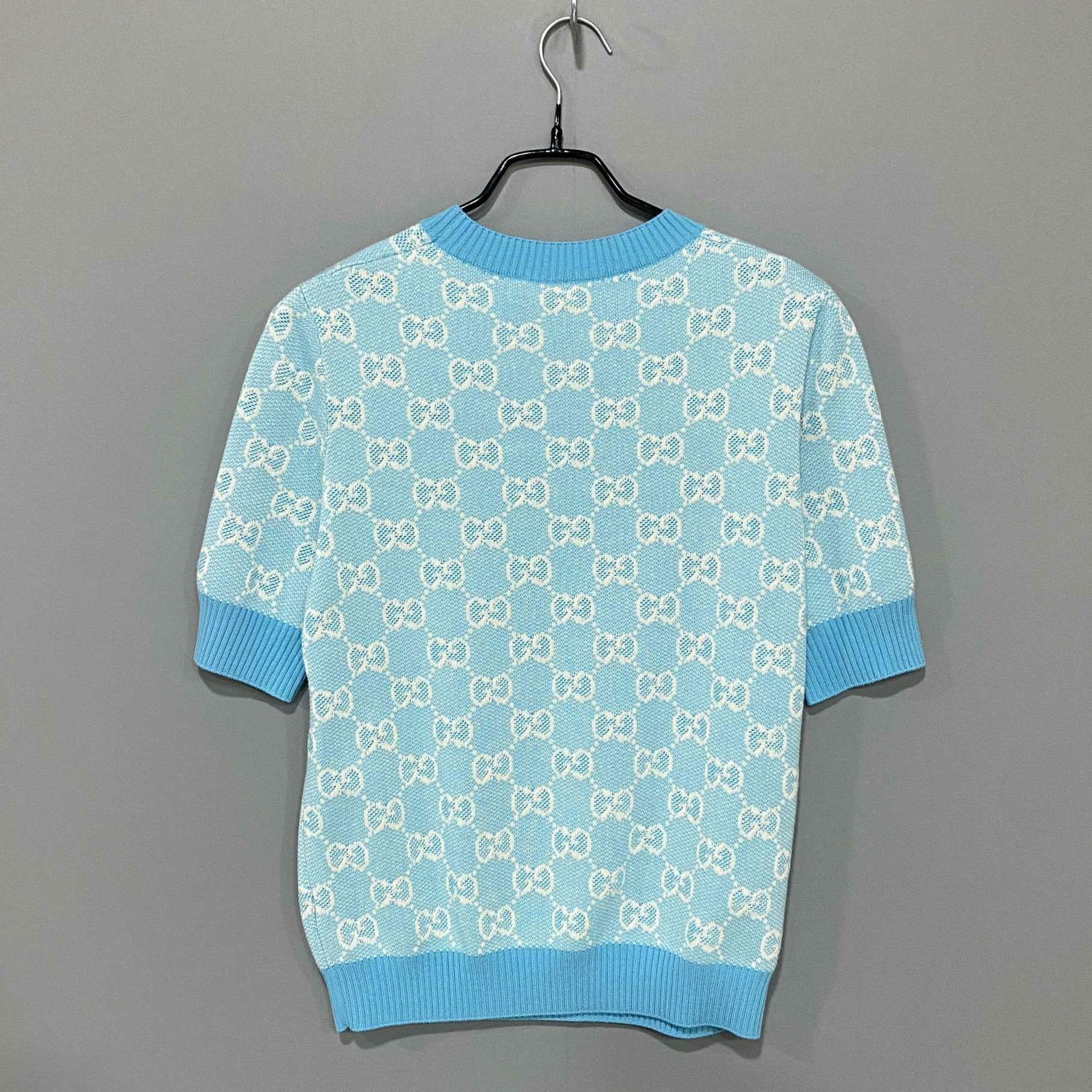 Gucci Gucci Knit Blue Sweater m Men Size US M / EU 48-50 / 2 - 1 Thumbnail