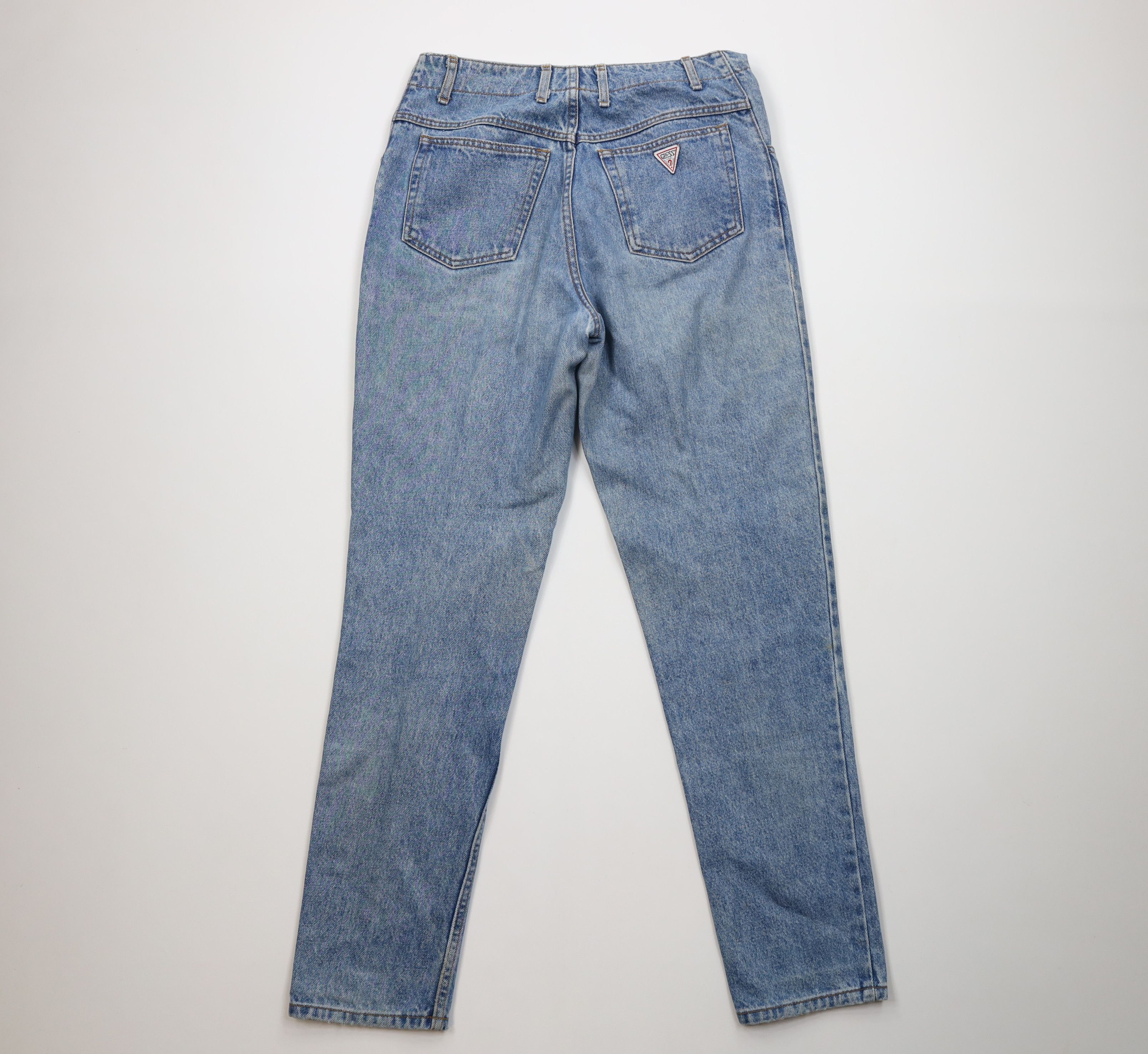 Guess Vintage 90s Guess Fly Tapered Leg Denim Jeans Blue USA Size US 30 / EU 46 - 11 Thumbnail