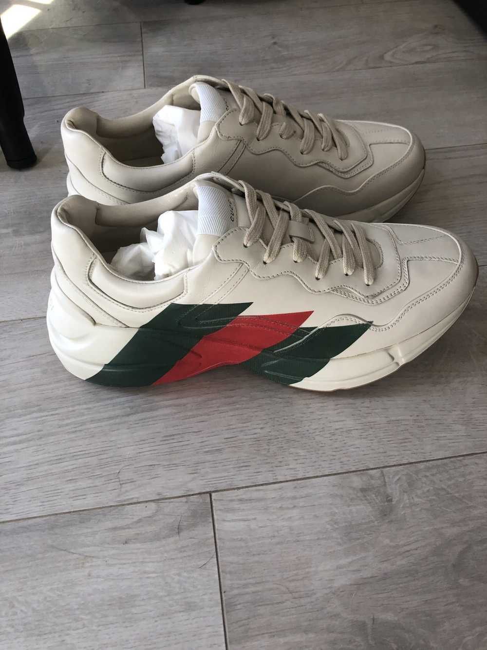 Gucci Gucci Rhyton Green/Red. UK7.5. US8. EU41.5 Size US 8 / EU 41 - 1 Thumbnail