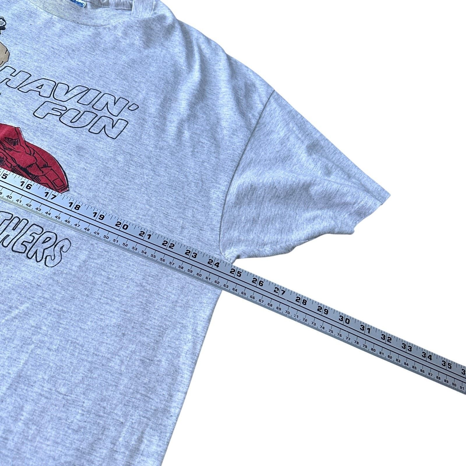 Hanes Vintage Firefighter Havin Fun Others Expense T-Shirt Men XXL Size US XXL / EU 58 / 5 - 8 Thumbnail