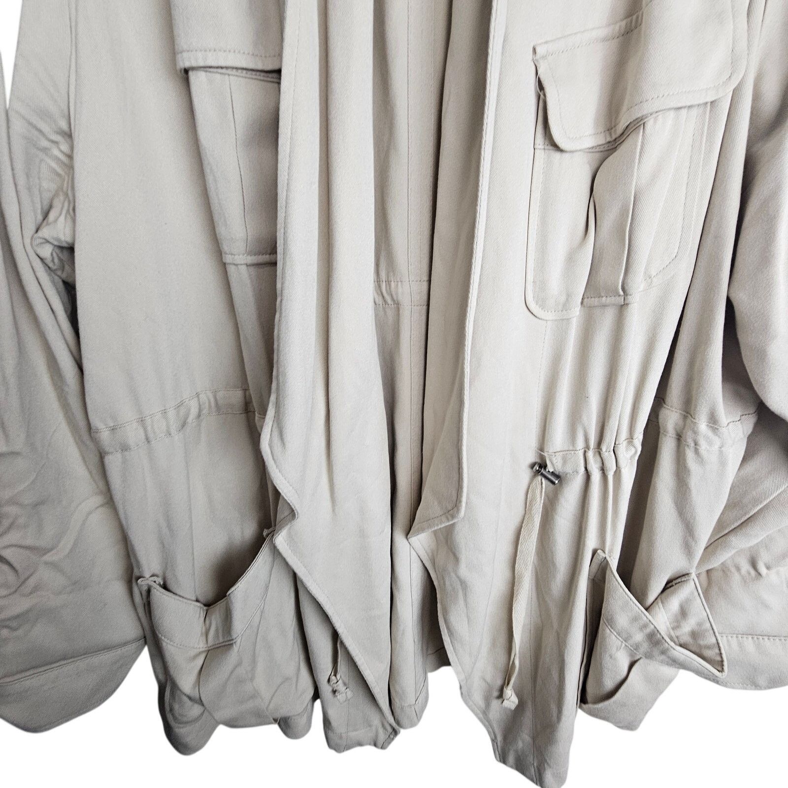 Corridor Torrid Womens Jacket Drape Front Drawstring Anorak Size 3X Size 3XL / US 20-22 - 4 Thumbnail