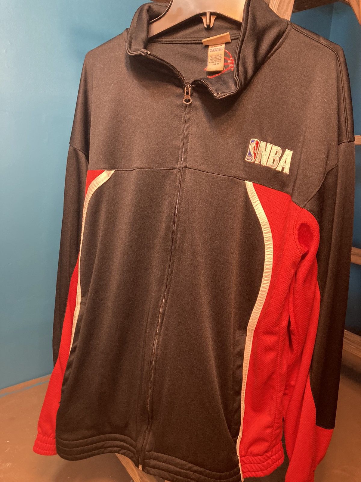 NBA × Vintage 00’s NBA Zip Up Light Jacket Size US M / EU 48-50 / 2 - 1 Thumbnail