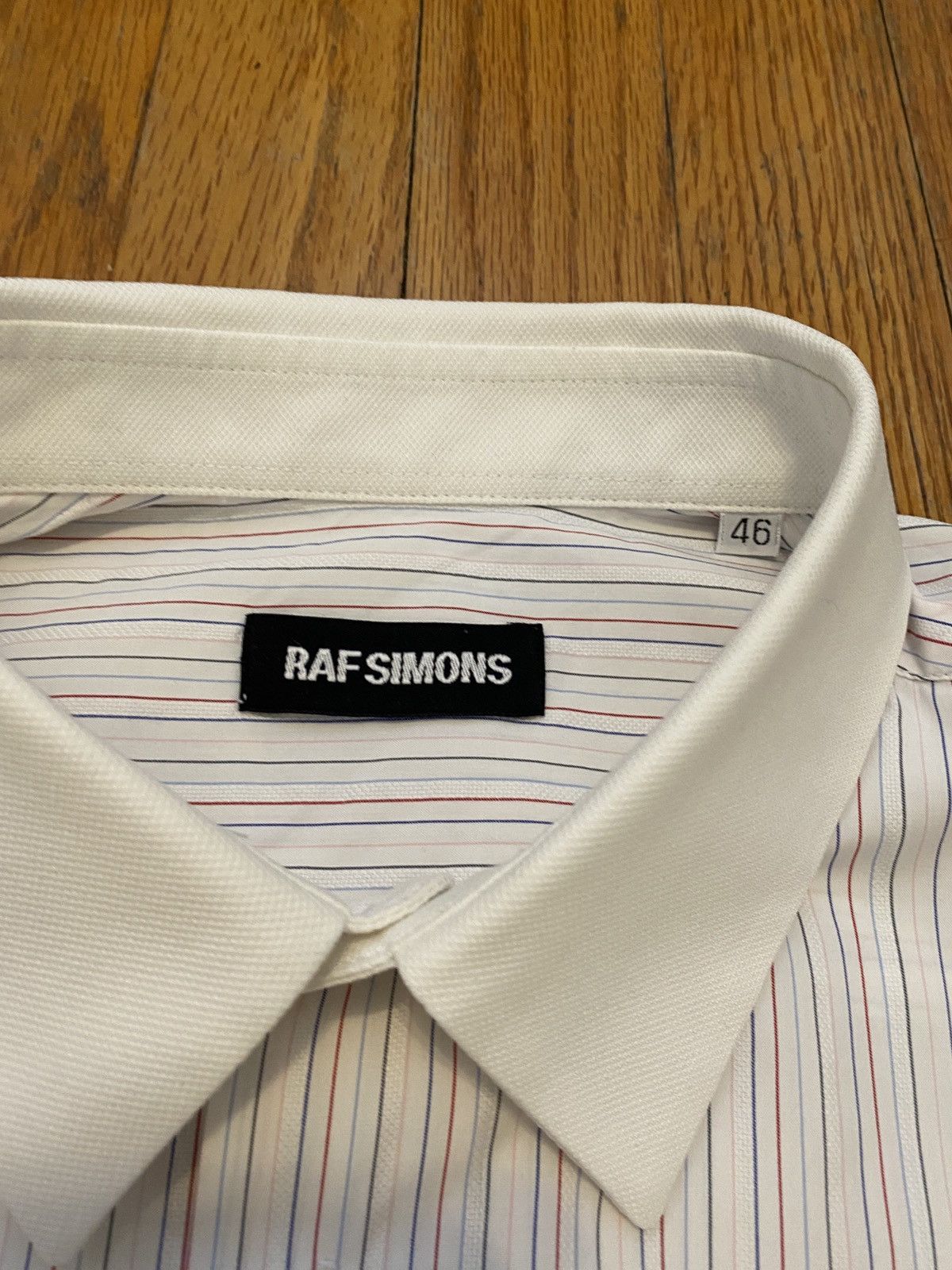 Raf Simons Raf Simons Oversized Sleeveless Striped Shirt Size US S / EU 44-46 / 1 - 4 Thumbnail