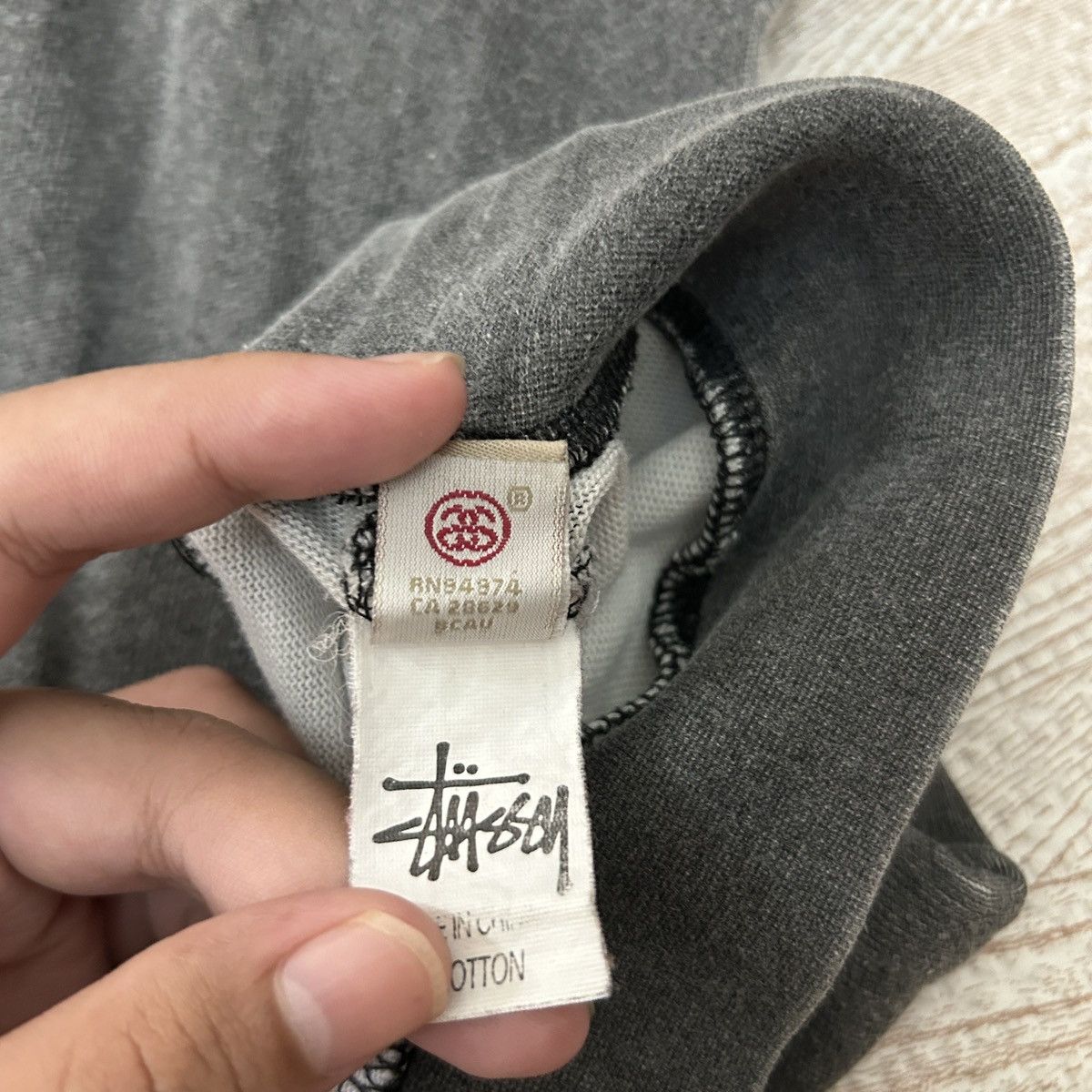 Japanese Brand × Stussy Stussy Long sleeves T-shirt Number 80 Size US M / EU 48-50 / 2 - 11 Thumbnail