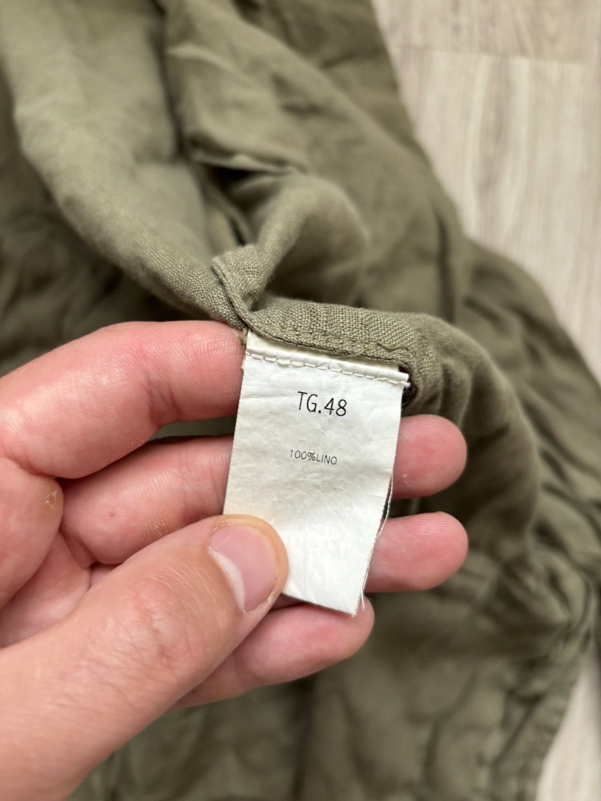 Borsalino Borsalino Linen Jacket Model 8369 - TG 48, Made in Italy Size US M / EU 48-50 / 2 - 24 Thumbnail