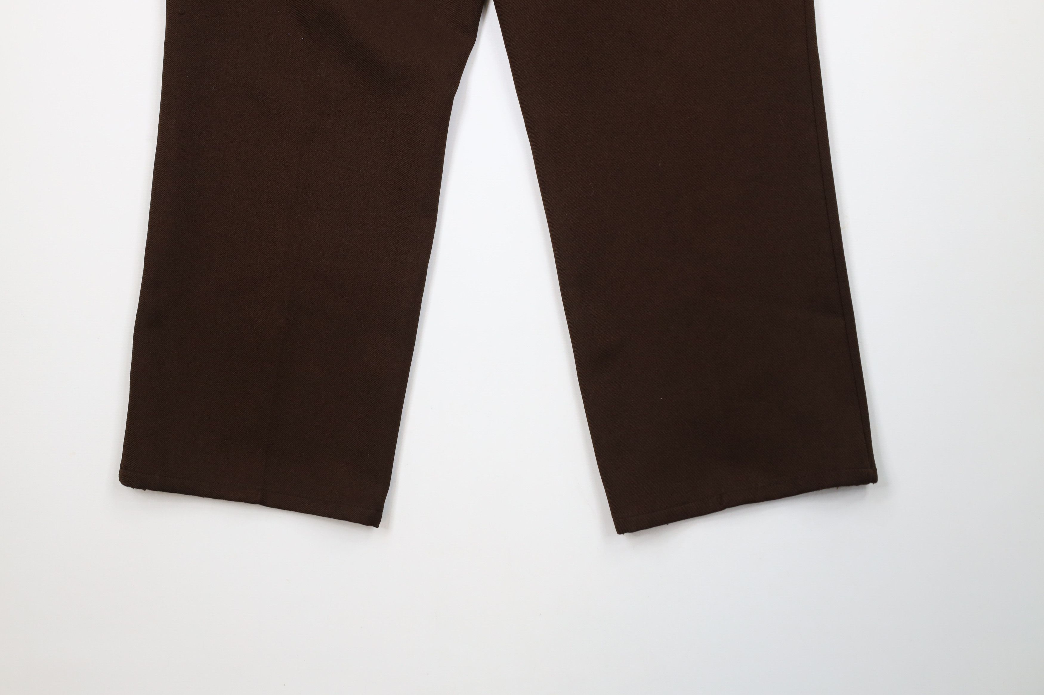 Vintage Vintage 90s Streetwear Wide Leg Knit Chino Pants Brown Size US 38 / EU 54 - 12 Thumbnail