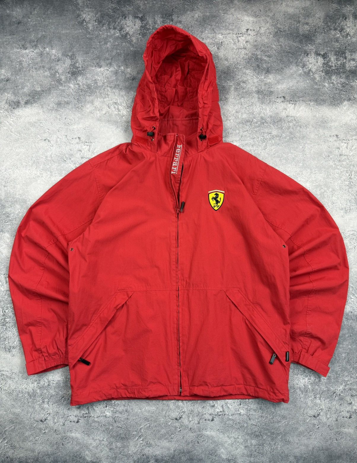 Ferrari Vintage Ferrari Racing Y2K Jacket F1 Red Size M Size US M / EU 48-50 / 2 - 1 Thumbnail