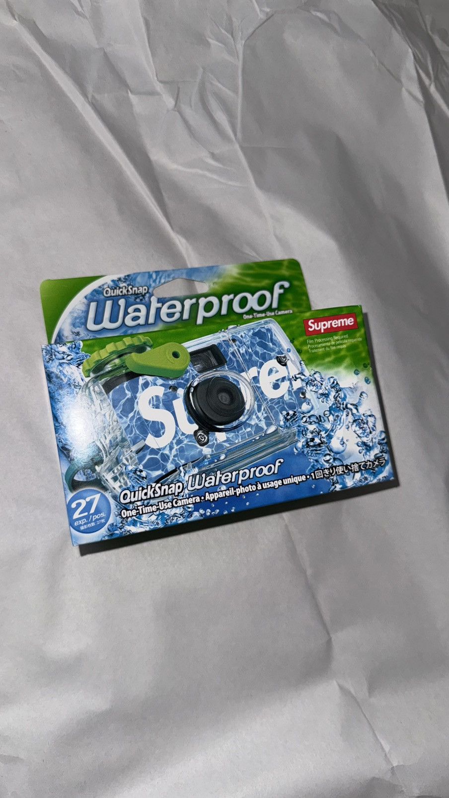 Supreme Supreme FujiFilm Waterproof Camera Size ONE SIZE - 1 Thumbnail