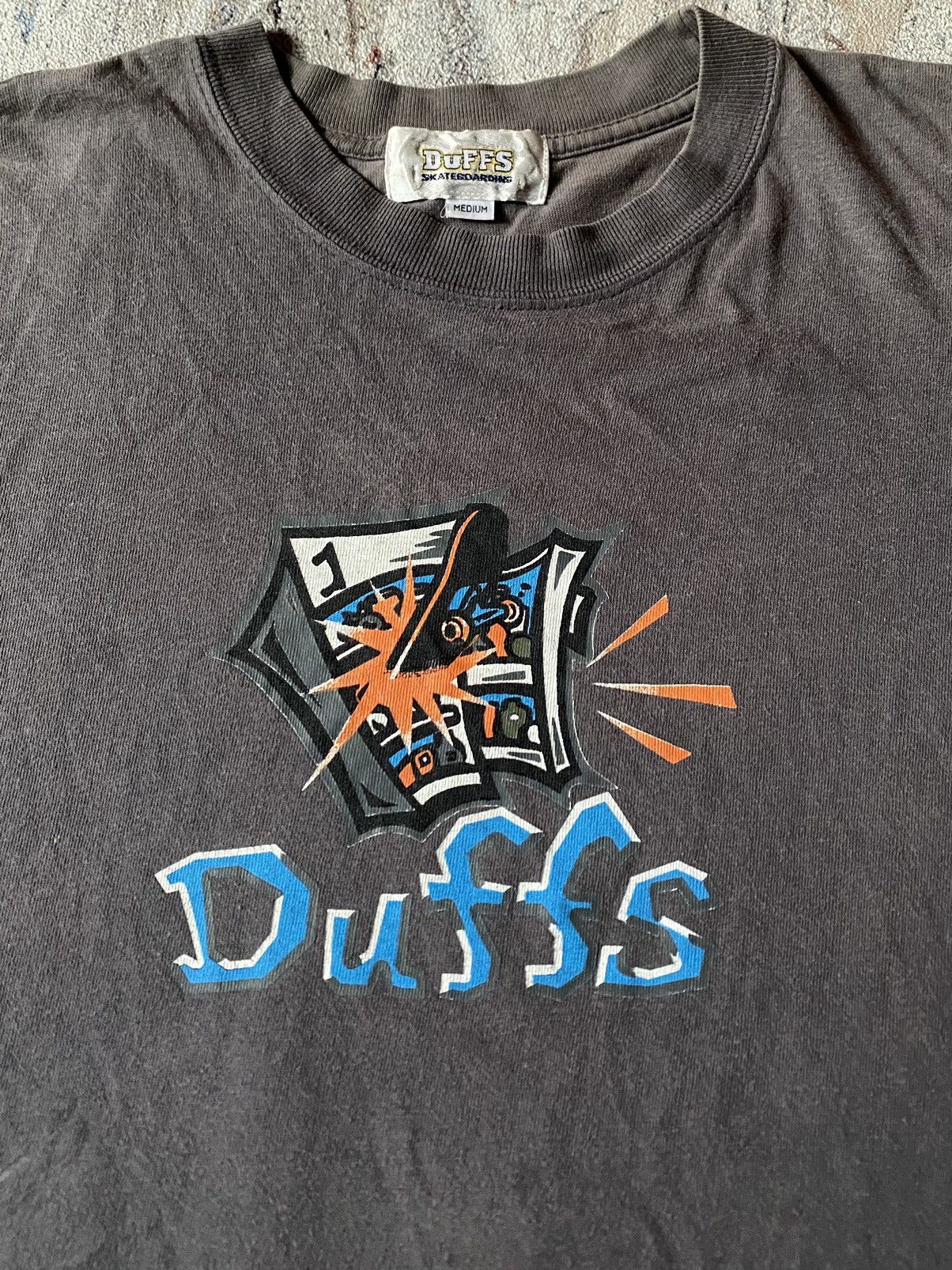 Flip Skateboards Vintage 90's Duffs Skateboarding t-shirt , Blind Flip Powell Size US M / EU 48-50 / 2 - 1 Thumbnail